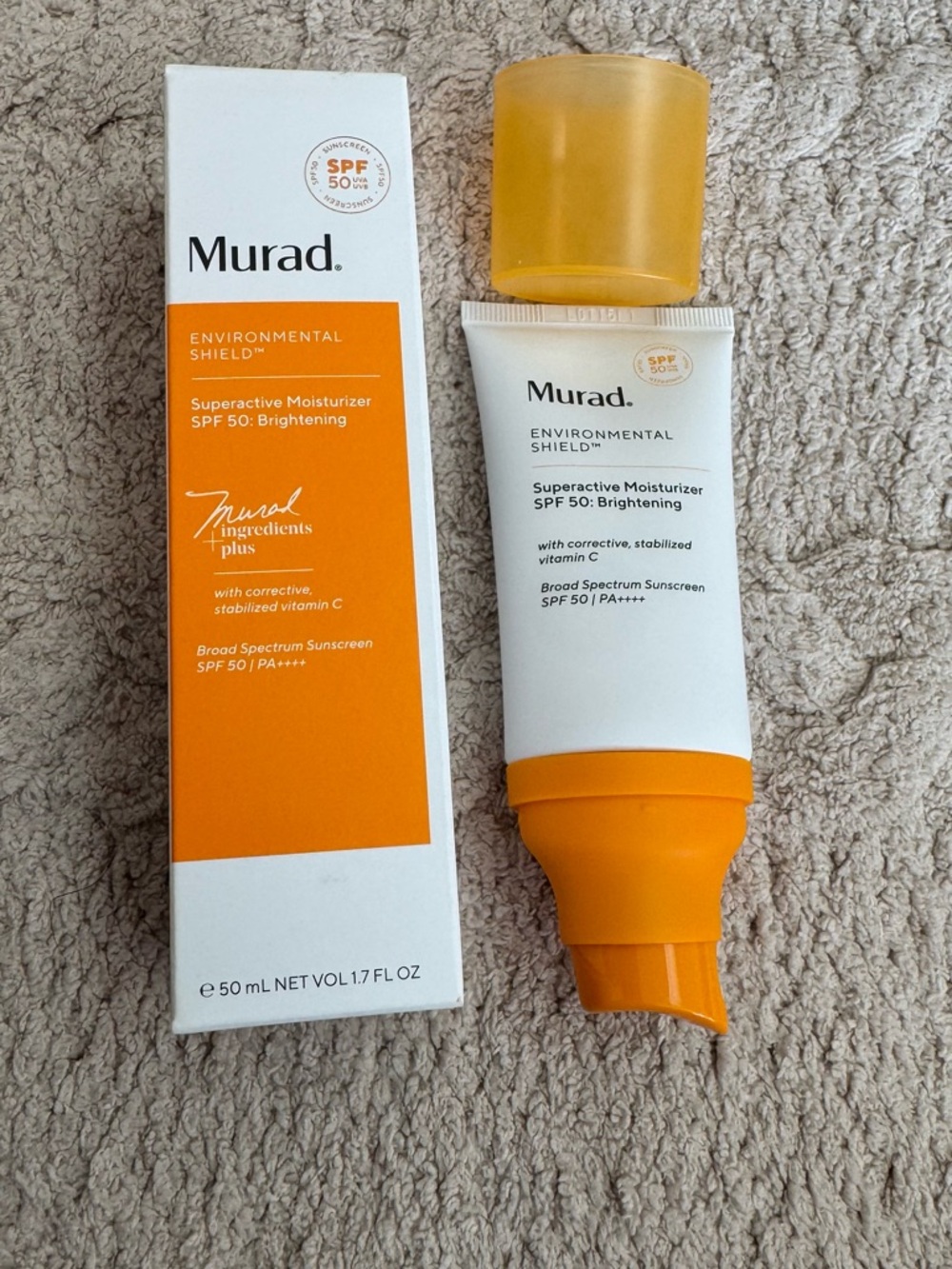NIB Murad Environmental Shield Superactive  Moisturizer SPF 50 : Brightening - Picture 10 of 10
